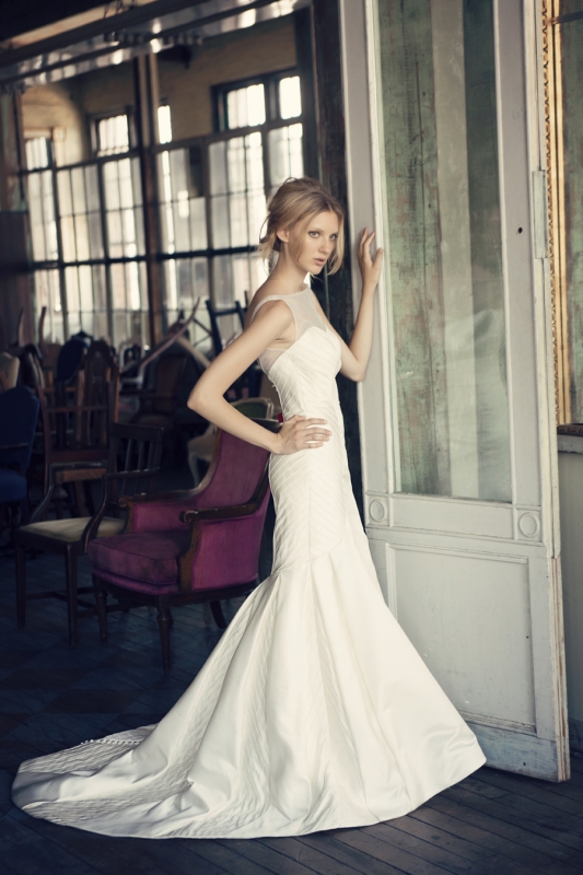 Michelle Roth - Fall 2014 Bridal Collection  - Rory Wedding Dress</p>

<p